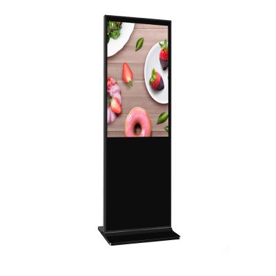 China 55 Inch Commercial Elevator Touch Screen Digital Signage Multi wifi LCD Display Kiosk Windows Advertising Display Player Digital Sign for sale