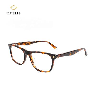 China Classic New Arrival Acetate Eyeglass Frames OMELLE Reading Glass With Customized Logo for sale