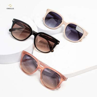 China Fashion Sunglasses 2022 New Arrivals Wholesale Sun Logo Custom Lenses Shape Brands Acetate Oversized Shades Sunglasses for sale