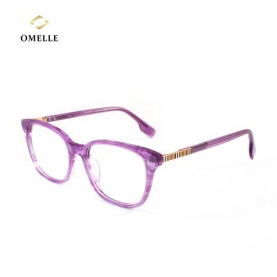 China For Glasses OMELLE Branded Optical Frame Italy Mazzucchelli Glasses Frames Acetate Glasses for sale