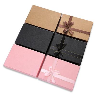 China Recyclable Luxury Custom Printing Cardboard Candy Wedding Gift Jewelry Packaging Hard Lid And Plain Paper Box for sale