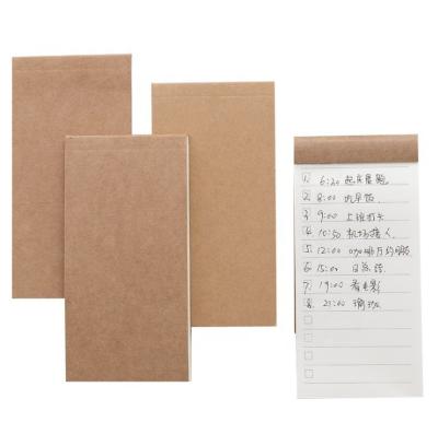 China Custom Student Memo Pad Loose Leaf School Supplies Printing Soft Cover Note Pad Note Pad for sale