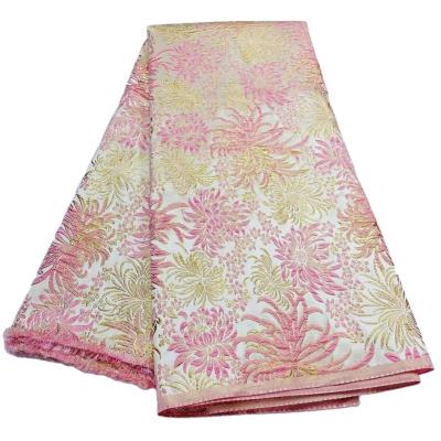 中国 Supoo 2023 Hot selling  factory price silk brocade jacquard fabric satin jacquard brocade fabric tibetan brocade fabrics 販売のため