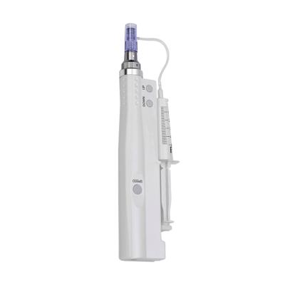 China Blood Vessel Removal Gun Handheld Meso Needle Injector Mesotherapy Derma Meso Pen For Home Use for sale