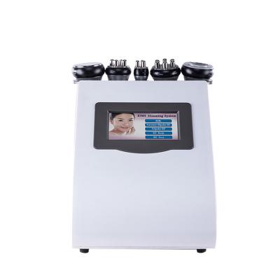 China 2021 New Weight Loss Body Cavitation Machine 5 in1 RF Cavitation and Radio Frequency S Shape Cavitation Machine For Home Use for sale