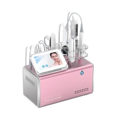 China Wrinkle Remover 5 in 1 Multifunctional Face Lifting Water Injection Zelati RF Facial Cooling EMS Cut Hydration RF Vacuum Face Lift Machine for sale