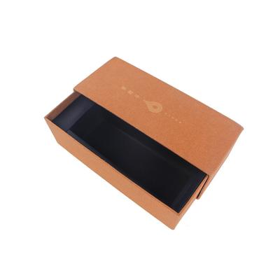 China Handmade Gift Hardcover Book Drawer Packaging Cuboid Box for sale