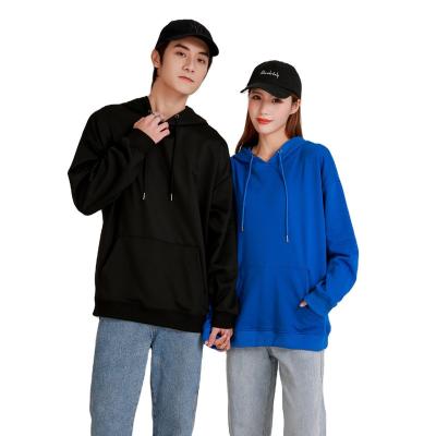 China High Quality Drop Shipping Anti-pilling Empty Streetwear Unisex Oversized Hoodies Blend Plus Size Hoodies Sweatshirts for sale