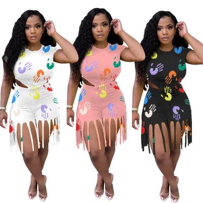 China Cute Teen Girl Two Piece Sets QUICK DRY Plus Size Women Clothing Cotton Summer Clothes In Stock for sale