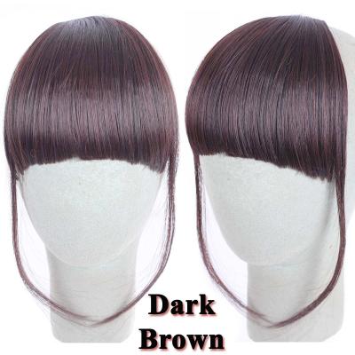 China Dread Silky Straight Artificial Wig Silky Straight Wave Hair Clip In Extension Bang For Women Shape Synthetic Hair Topper for sale