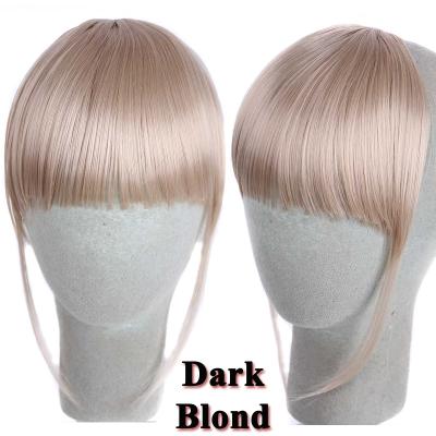 China Colored Silky Straight Wave No Lace Front Hairpiece Silky Straight Wave Hair Clip In Extension Bang For Women Shape To Morica Hair Bun Messy Bangs for sale