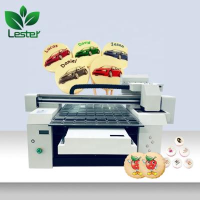 China LSTA2A1-006 CMYK Fast Printing Speed ​​6590 Ink 6090 Edible Inkjet Decorating Printer Food Macaron Cake Chocolate Machine for sale