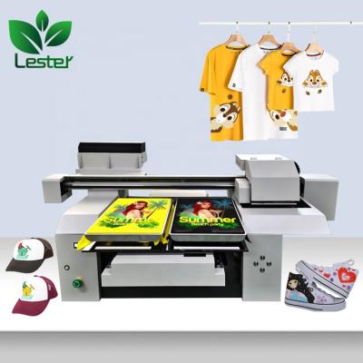 China LSTA1-222 2020 Newly Developed Direct Printing T-shirt Cotton Textile DTG T-shirt Sports Shoes Printer Machine for sale