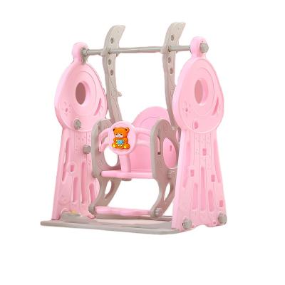 China Eco-friendly Up-to-date Plastic Mini Playground House Kids Indoor Seat Baby Swing For Children for sale