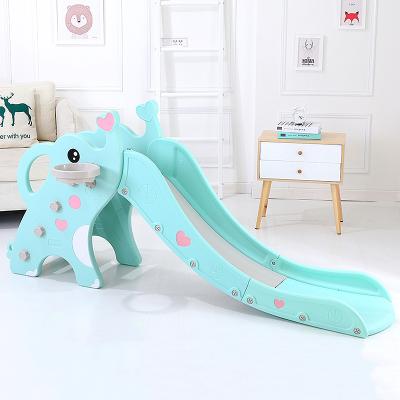 China 1-8 Updated Colorful Kid Playground Plastic Material Mini Indoor Slides For Children for sale