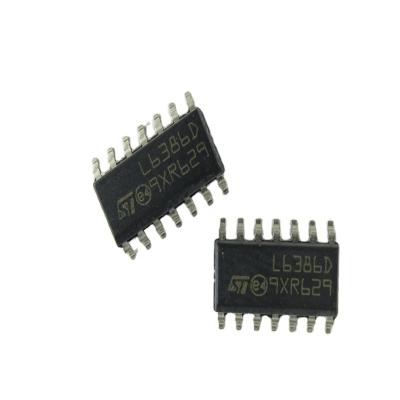 China High voltage side high voltage and low and low side chip L6386D L6386D013TR SOP14 L6386 driver chip for sale