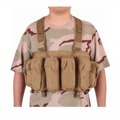 China MOLLE Webbing Yakeda AK 4 Mag Pouches Airsoft Ranger Hunting Tactical Harness Vest Military Army Ammunition Chest Rig for sale