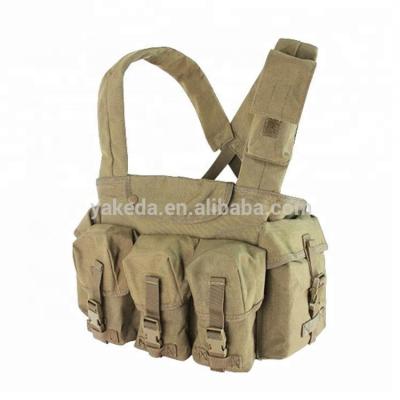 China Army AK Tactical Adjustable Custom Black Yakeda Ammunition Vest Lightweigh Vest Harness Chest Rig Military Tactical Installation for sale