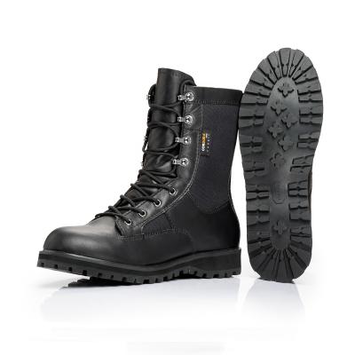 China 1000D Codura YAKEDA police genuine leather ankle high militar tactical boots army combat waterproof military botas for men for sale