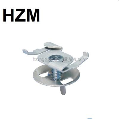 China Torsion Resistant Clip With Wing Nut ZHEWEI MATERIAL for sale