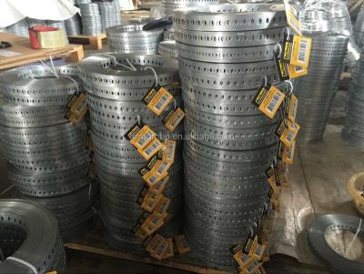 China OEM Factory Multi Hole Steel Tape Hanger Strip HZM79 for sale