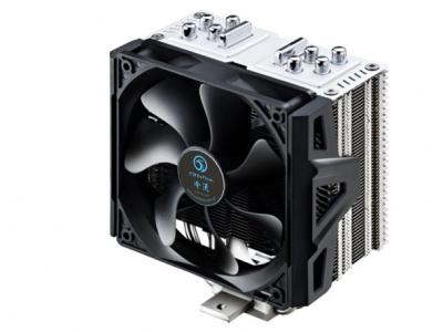 Chine Fan noire de refroidisseur de prise du ventilateur 120*120*25mm/Intel AMD d'unité centrale de traitement de C.C à vendre