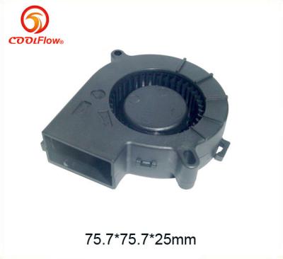 China 2 Ball Long life DC Blower Fans 12V in PBT Plastic , DC axial fan for sale