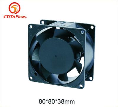 China Fan axial de la CA del ahorro de la energía 80m m con las aprobaciones del CE ROHS para el inversor en venta