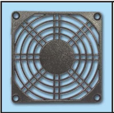 China Black 4cm 5cm 6cm 9cm Plastic Fan Guard for axial Cooling Fan for sale