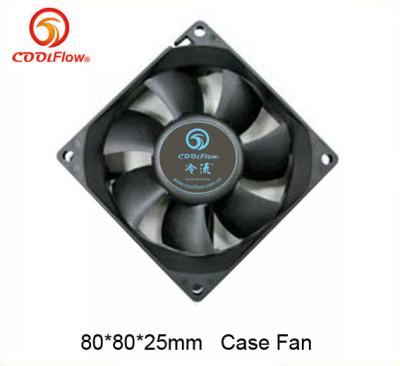 China 24V Low Noise 80mm Projector Cooling Fan DF08025 with 1800 RPM Speed for sale