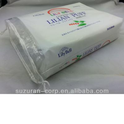 China 100% Pure Cotton Lily Bell 220 Pcs Square Nonwoven Cotton Pads for sale