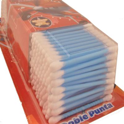 China Cotton Bud 400pcs Cross Tied Cartoon Disposable Roles for sale