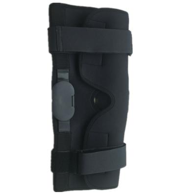 China _Adult Adjustable Neoprene ROM Knee Brace With Articulated Knee Brace Hinge Knee Support for sale