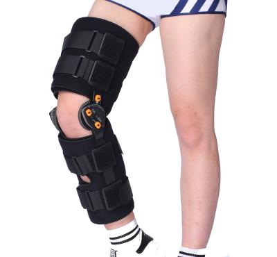 China Breathable Orthopedic High Quality Adjustable Angle Knee Brace Knee Support From Knee Arthritis for sale