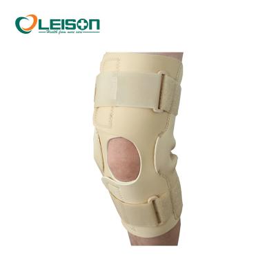 China Protective Adult Neoprene Safety Sports Knee Brace Adjustable Athletic Knee Brace Support for sale