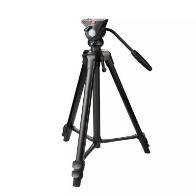 China Weifeng PORTABLE Professional Tripod With Pan Tilt Head WT-3308A Liquid Video Tripod DV Holder for sale