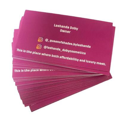 China paper & Cardboard Custom Printed Paper Business Card , Business Card Printing for sale