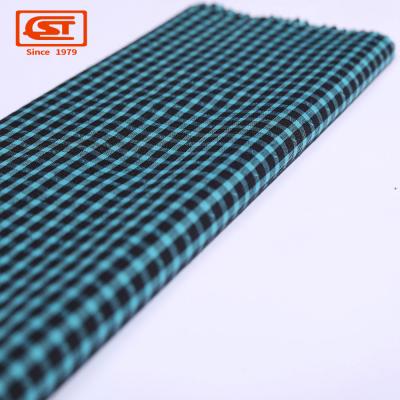 China UNDETERMINED Design Unique Hot Sale Single Side Flannel Recycled Cotton Yarn Dyed Yarn Dyed Fabrics 140gsm for sale