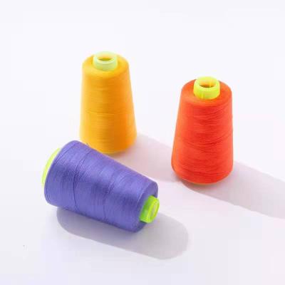 China Wholesale 100% Quality 3000Y High Tenacity Polyester Sewing Thread Weaving Knitting Waterproof For Sewing Machine for sale