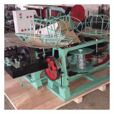 China Easy Installation High Working Speed ​​Sale Barbed Wire Machine Factory/Fully Automatic Fence Double Twisted Barbed Wire Maker On Sale for sale