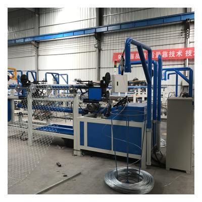 China High Working High Quality Automatic Chain Link Fence Making Machine Easy Installation With Compact Rollmanual Chain Link Fence Machine for sale