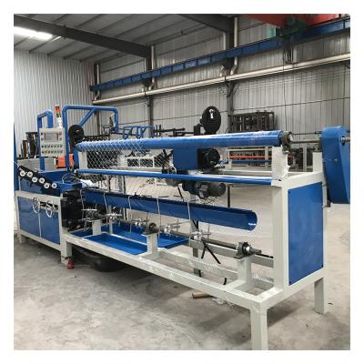 China Easy Installation High Working Speed ​​China Manufacturer Steel Wire Chain Link Fence Making Machine For Sale for sale