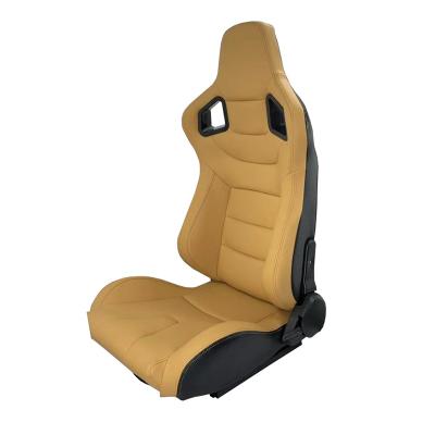 China Adjustable Yellow Racing Seat For BMW 340i 2017 Auto Seat Spare Part Carbon Fiber for sale