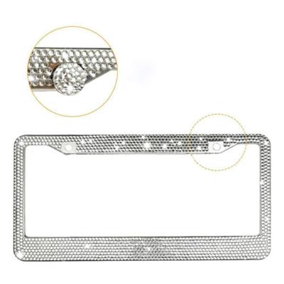 China Solid; Assets; Raincoat ; UV Resistant Australia License Plate Frame CNC Metal Los Angeles License Plate Frame for sale