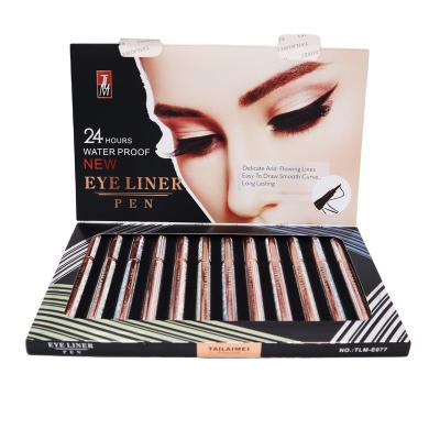 China Waterproof Eyeliner Exquisite Rich Color-developing liquid eyeliner, shaping liquid eyeliner pen for sale