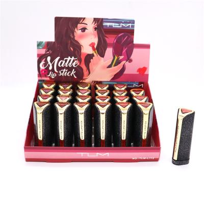 China Sunscreen Customize High Definition Heart Lipsticks Lasting Romantic Beauty Cosmetic Custom Moisture Matte Lipstick for sale