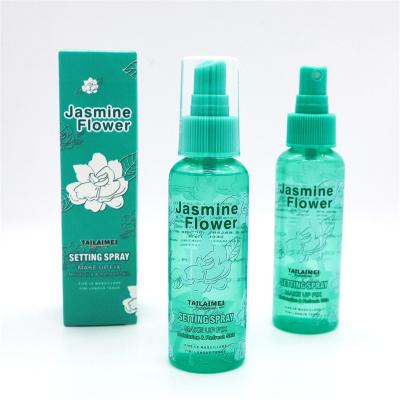 China Natural Organic Facial Protection Jasmine Makeup Setting Moisturizer OEM Wholesale Private Label Lasting Moisturizing Spray for sale