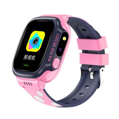 China Wifi SIM Location Tracker Waterproof GPS Navigation Y92 Child Watch Phone Books Kids Video Call for sale