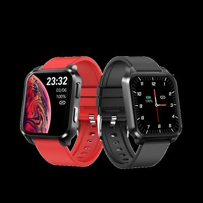 China 2022 New Touch Screen Smart Watch ECG Blood Oxygen Fitness Body Temperature Monitoring Smart Watch E90 for sale