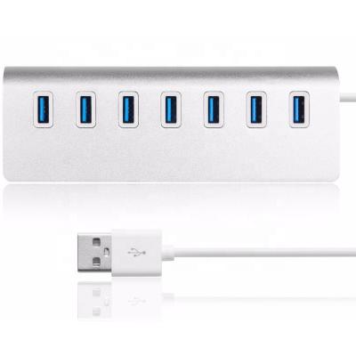 China Computer OEM Powered Desktop OTG USB 3.0 Hub With 7 port 7ports 7 port USB3.0 hub USB3.0 MULTI HUB for sale